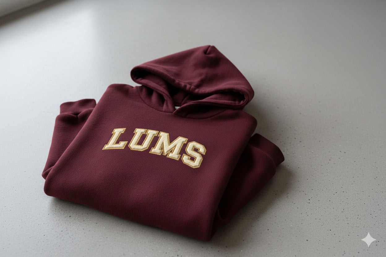 LumsDrip OxBlood Hoodie