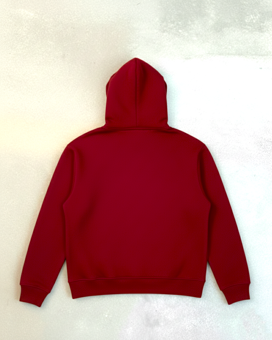 OxBlood Oversized Hoodie